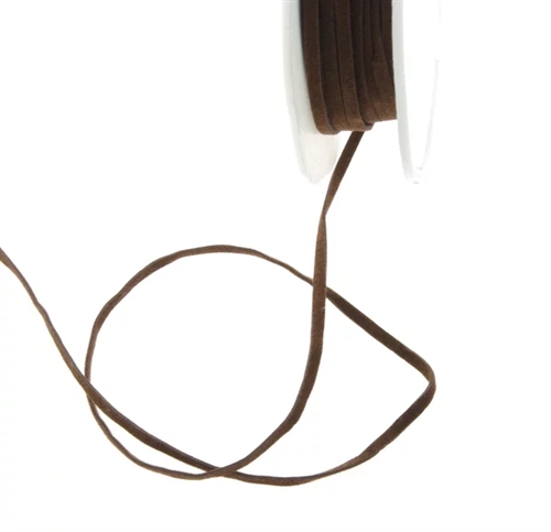 Band 25m/ 3mm, Lederkordel, braun Band 25m/ 3mm, Lederkordel, braun