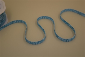 Band 25m/ 6mm, Fischgrat, türkis Band 25m/ 6mm, Fischgrat, türkis