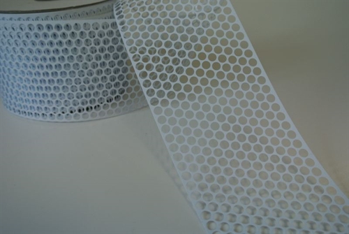 Band 45m/ 80mm, Lochband Chicaco, weiss Band 45m/ 80mm, Lochband Chicaco, weiss