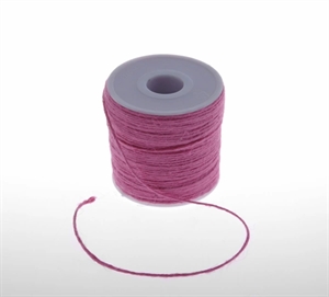Band 100m/ 2mm, Jute-Schnur, rosa Band 100m/ 2mm, Jute-Schnur, rosa