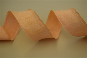 Band 20m/ 40mm, Uni gewoben 2-farbig, orange Band 20m/ 40mm, Uni gewoben 2-farbig, orange