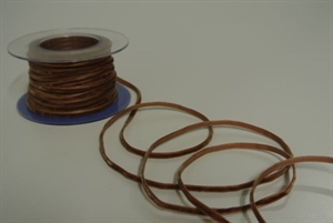 Band 20m/ 03mm, Samt, braun Band 20m/ 03mm, Samt, braun