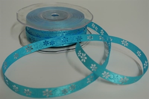 Band 20m/ 12mm, Open Flower, türkis Band 20m/ 12mm, Open Flower, türkis