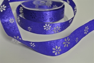 Band 20m/ 25mm, Open Flower, violett Band 20m/ 25mm, Open Flower, violett