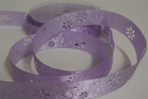 Band 20m/ 25mm, Open Flower, flieder Band 20m/ 25mm, Open Flower, flieder