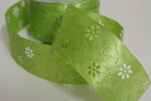 Band 20m/ 40mm, Open Flower, grün Band 20m/ 40mm, Open Flower, grün