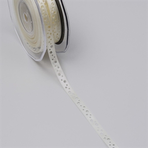 Band 20m/ 09mm, Lochband, creme Band 20m/ 09mm, Lochband, creme