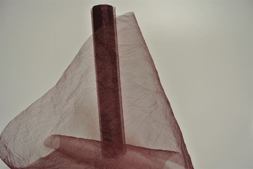 Band 5m/ 280mm, Crash-Organza, bordeaux Band 5m/ 280mm, Crash-Organza, bordeaux