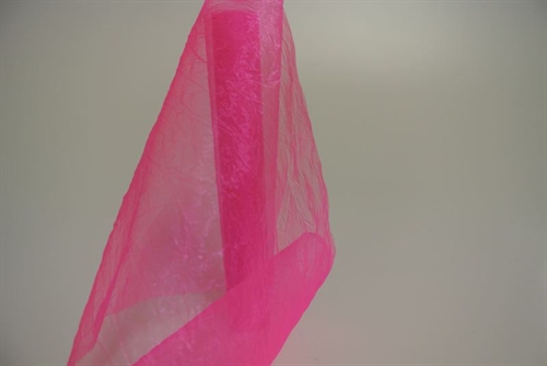 Band 5m/ 280mm, Crash-Organza, pink Band 5m/ 280mm, Crash-Organza, pink