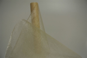 Band 5m/ 280mm, Crash-Organza, creme Band 5m/ 280mm, Crash-Organza, creme
