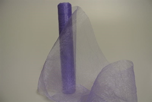 Band 5m/ 280mm, Crash-Organza, flieder Band 5m/ 280mm, Crash-Organza, flieder