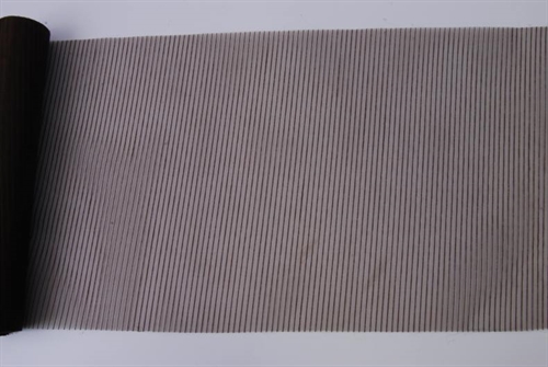 Tischläufer 15m/ 280mm, Streifen-Organza, braun Tischläufer 15m/ 280mm, Streifen-Organza, braun