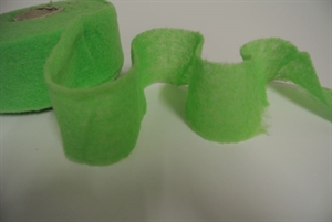 Band 15m/ 70mm, Naturwollvlies, grün Band 15m/ 70mm, Naturwollvlies, grün