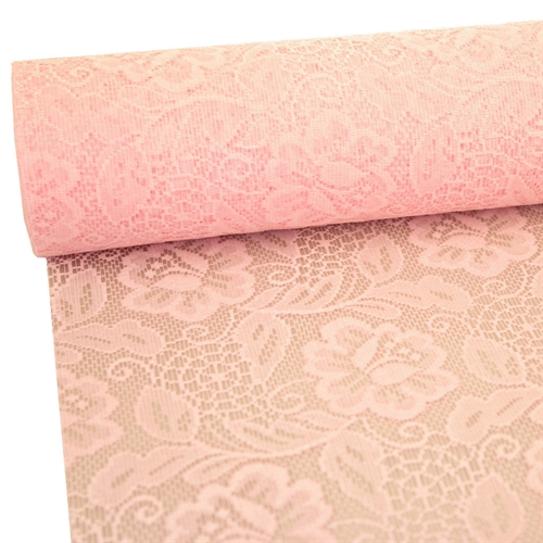 Tischläufer 25m/ 300mm, Lace Roses, zartrosa Tischläufer 25m/ 300mm, Lace Roses, zartrosa