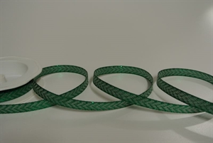 Band 20m/ 10mm, Fischgrat, dgrün Band 20m/ 10mm, Fischgrat, dgrün