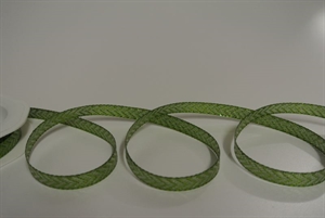 Band 20m/ 10mm, Fischgrat, hgrün Band 20m/ 10mm, Fischgrat, hgrün