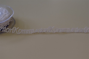 Band 10m/ 15mm, Kommunion 120x klebend, weiss Band 10m/ 15mm, Kommunion 120x klebend, weiss