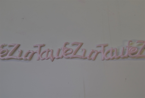Band 10m/ 15mm, Zur Taufe 180x - klebend, rosa Band 10m/ 15mm, Zur Taufe 180x - klebend, rosa
