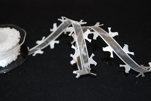 Garland 10m/ 25mm, Birds, weiss Garland 10m/ 25mm, Birds, weiss