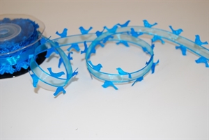 Garland 10m/ 25mm, Birds, türkis Garland 10m/ 25mm, Birds, türkis