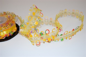 Garland 10m/ 32mm, Colorful Bubbles, gelb Garland 10m/ 32mm, Colorful Bubbles, gelb