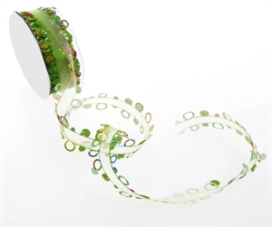 Garland 10m/ 32mm, Colorful Bubbles, grün Garland 10m/ 32mm, Colorful Bubbles, grün