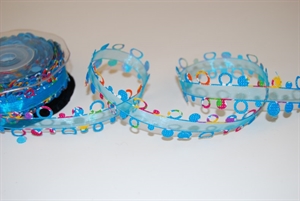 Garland 10m/ 32mm, Colorful Bubbles, blau Garland 10m/ 32mm, Colorful Bubbles, blau