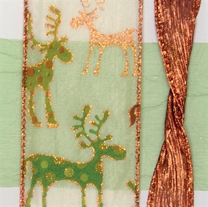 Band, 10m/ 63mm Elchband, grün Band, 10m/ 63mm Elchband, grün