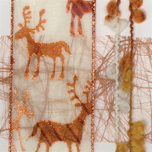 Band, 10m/ 63mm Elchband, kupfer Band, 10m/ 63mm Elchband, kupfer