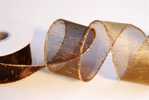 Band, 10y/ 50mm Organza, grauviloett Band, 10y/ 50mm Organza, grauviloett