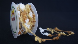 Band 10m/ 15mm, Multiwolle, hbraun/weiss Band 10m/ 15mm, Multiwolle, hbraun/weiss