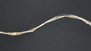 Girlande 10m/ 5mm, 3x Schnur/-Holzperlen, braun Girlande 10m/ 5mm, 3x Schnur/-Holzperlen, braun