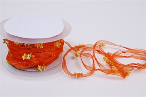Girlande 10m/ 10mm, Flower, orange Girlande 10m/ 10mm, Flower, orange