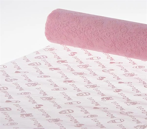 Band 10m/ 280mm, Tischband Baby, rosa Band 10m/ 280mm, Tischband Baby, rosa