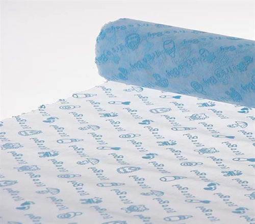 Band 10m/ 280mm, Tischband Baby, hblau Band 10m/ 280mm, Tischband Baby, hblau