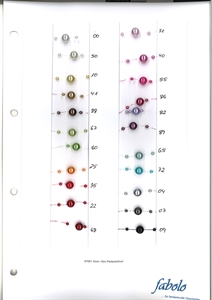 Girlande, 10m/ 5mm, Perlenschnur, helltürkis Girlande, 10m/ 5mm, Perlenschnur, helltürkis