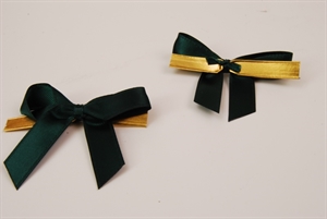 Masche, Flügel 3cm/ 10mm - Clipp, dgrün Masche, Flügel 3cm/ 10mm - Clipp, dgrün