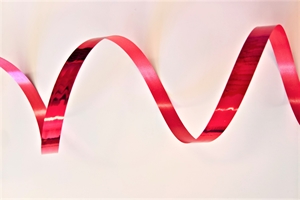 Band 225m/ 10mm, Miroir met, rot Band 225m/ 10mm, Miroir met, rot