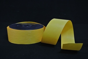 Band 75y/ 50mm, Poly Crépon, dgelb Band 75y/ 50mm, Poly Crépon, dgelb