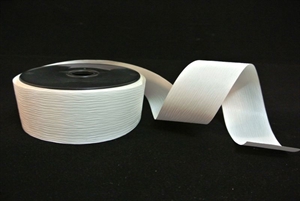 Band 50m/ 50mm, Poly Crépon, weiss Band 50m/ 50mm, Poly Crépon, weiss