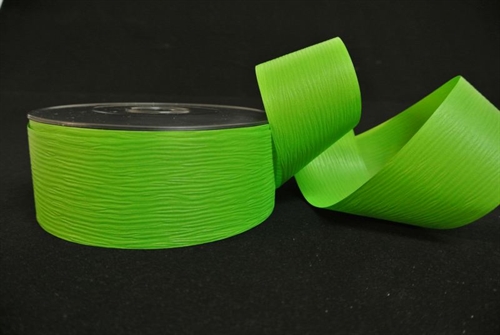 Band 50m/ 50mm, Poly Crépon, pomme
