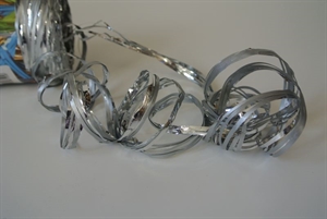 Band 200m/ 10mm, Raphlene Metal, silber Band 200m/ 10mm, Raphlene Metal, silber