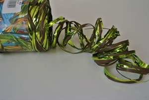 Band 200m/ 10mm, Raphlene Metal-Bico, anis/chocolat Band 200m/ 10mm, Raphlene Metal-Bico, anis/chocolat