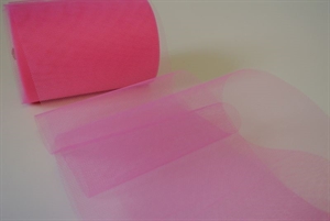 Band 50m/ 125mm, Tülle Corfu, rosa Fluo Band 50m/ 125mm, Tülle Corfu, rosa Fluo