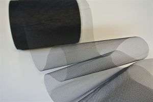 Band 50m/ 112mm, Tülle Verona, schwarz Band 50m/ 112mm, Tülle Verona, schwarz