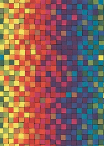 Rolle 200m x 50cm, Bahia Quadrate, bunt Rolle 200m x 50cm, Bahia Quadrate, bunt