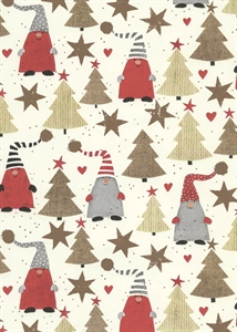 Rolle 200m x 70cm, Tegernsee Wald, braun-rot Rolle 200m x 70cm, Tegernsee Wald, braun-rot