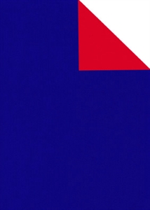 Rolle 200m x 70cm, Uni Duo gerippt, royal/rot Rolle 200m x 70cm, Uni Duo gerippt, royal/rot