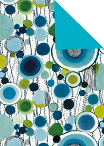 Rolle 200m x 70cm, Granada VT, bunt/türkis Rolle 200m x 70cm, Granada VT, bunt/türkis