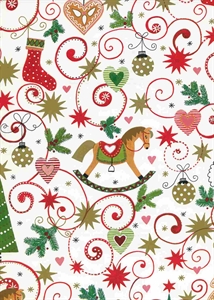 Rolle 200m x 100cm, Rapperswil, ivory-bunt Rolle 200m x 100cm, Rapperswil, ivory-bunt